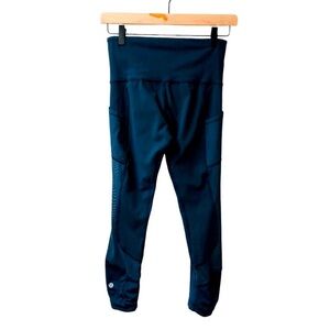 Lululemon Mesh Side Panel Leggings | Midnight Blue